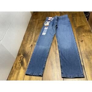 Wrangler Youth Boys Size 12 Classic Straight Blue Jeans Denim Pants NWT